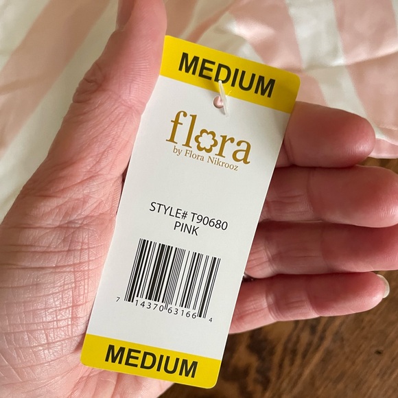 NWT Pink Striped PJ Shorts Set - Picture 6 of 6